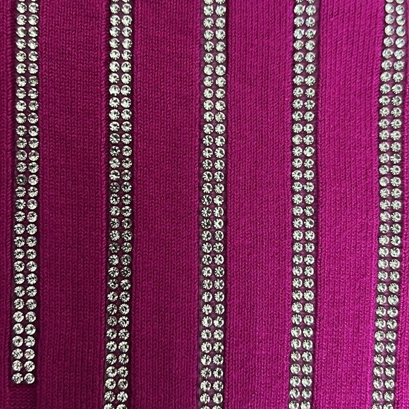 🆕 International Conceps, Rhinestone Sweater, Small - Picture 6 of 6